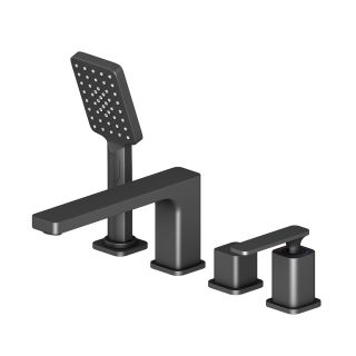 Смеситель на борт ванны Timo Torne чёрный 4330/03Y